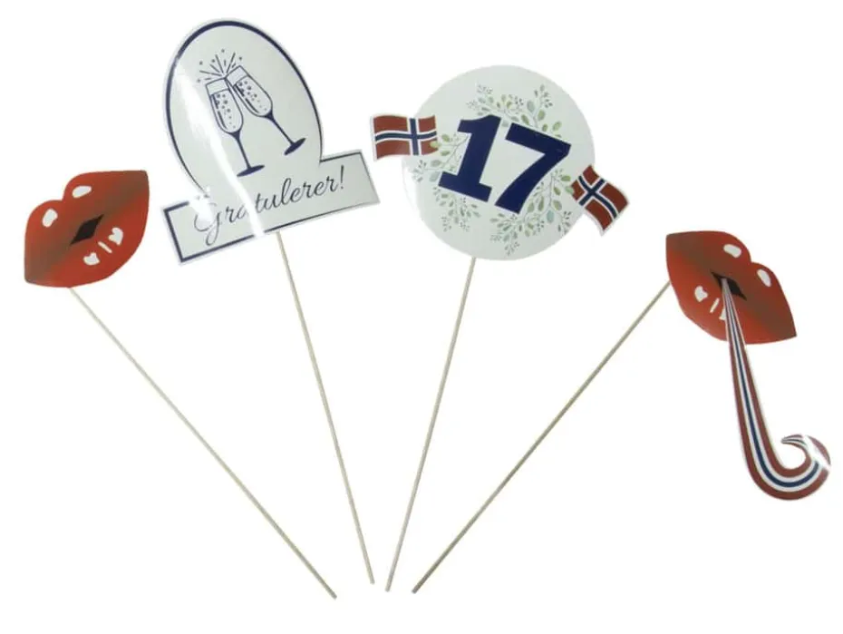 17. mai samleeske med pynt