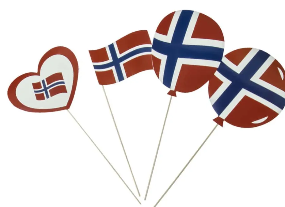 17. mai samleeske med pynt