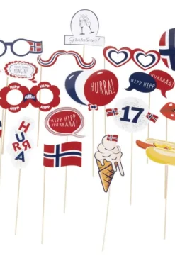 17. mai samleeske med pynt