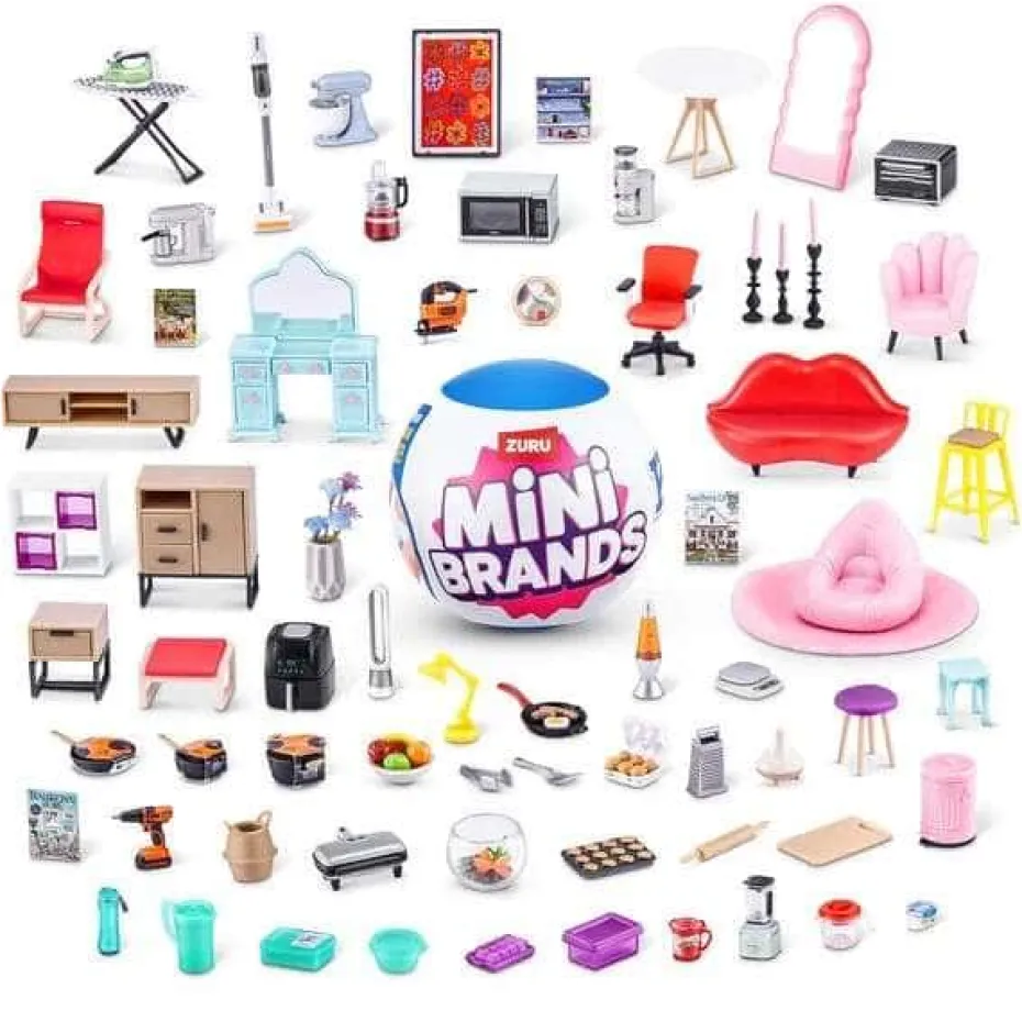 5 Surprise Mini Brands Home decor S1