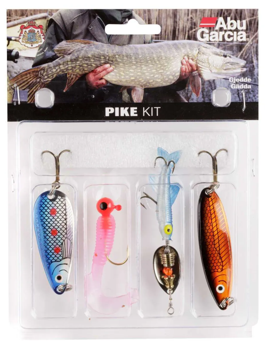 Abu 4 pk sluksett gjedde