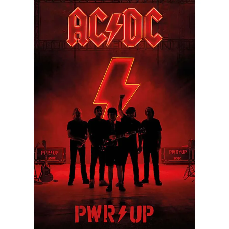AC/DC PWR UP plakat