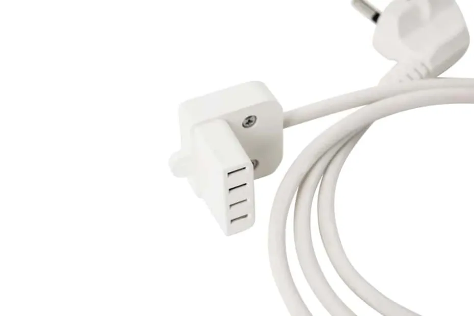 Adax ekstra kabel hvit