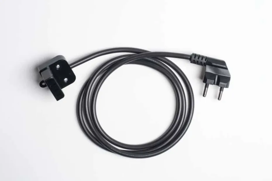 Adax ekstra kabel sort