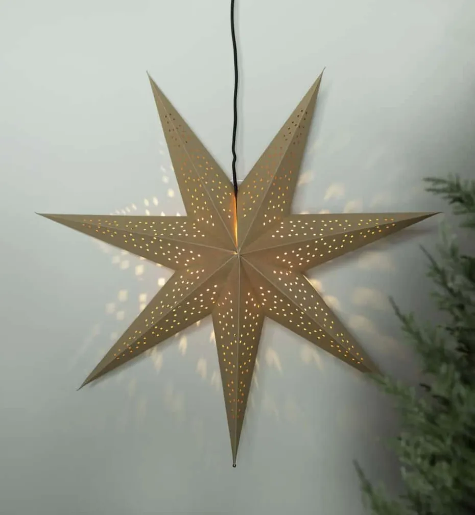 Adventstjerne 7 armet