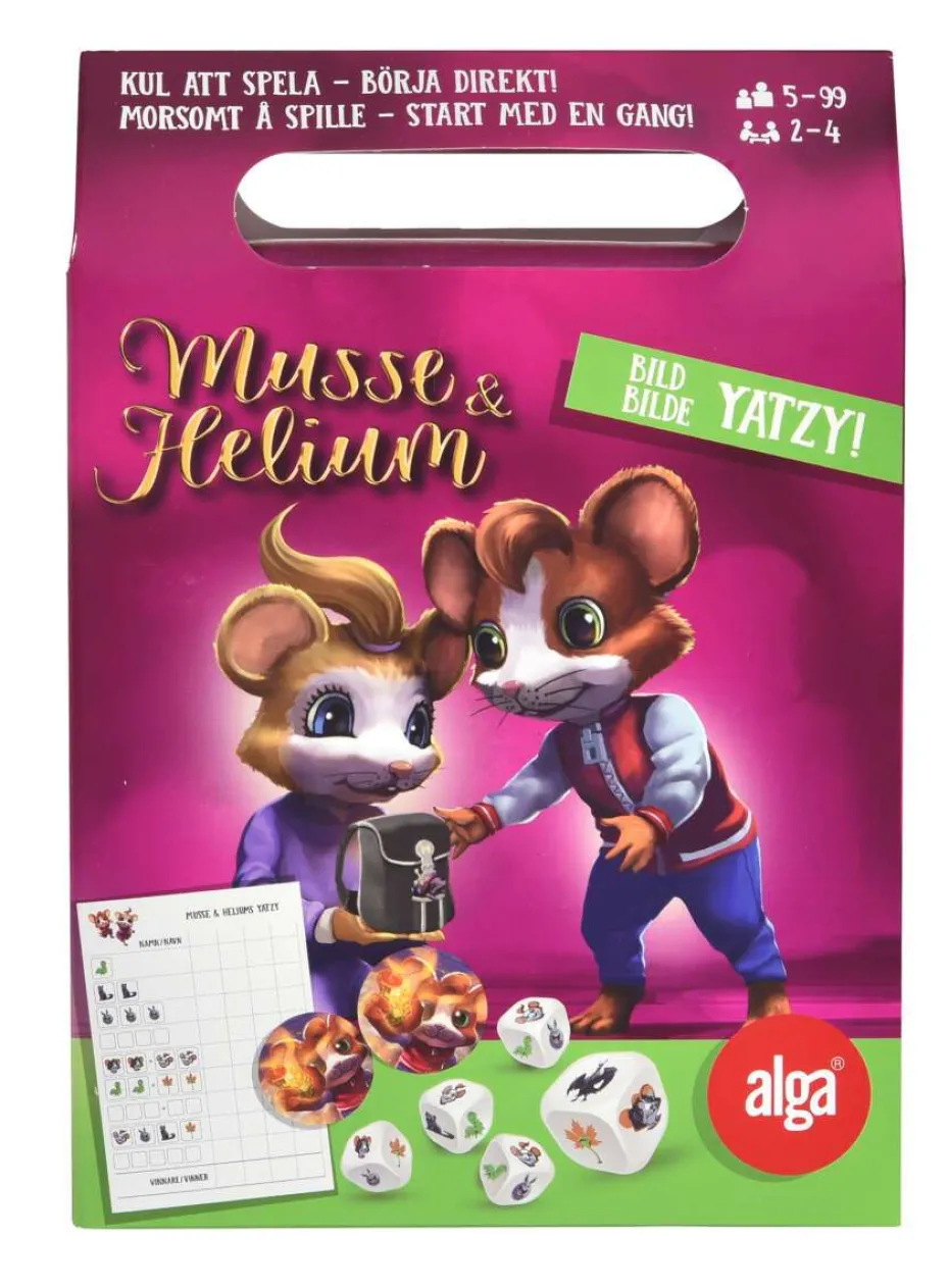 Alga Musse & Helium spill Maxi Yatzy
