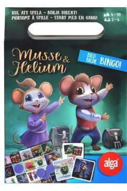 Alga Musse & Helium spill Kortbingo