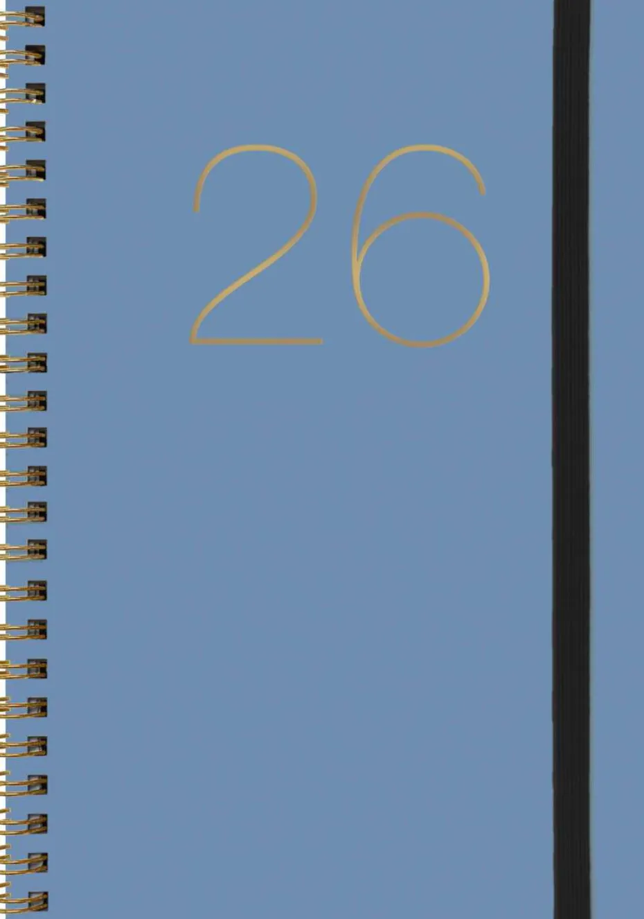 Almanakk 2026 A5 blå