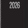 Almanakk 2026 A5 sort