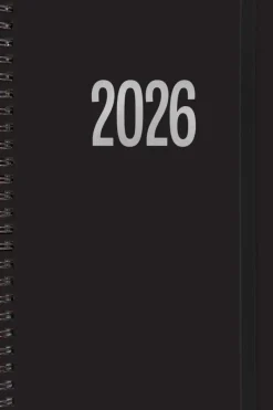 Almanakk 2026 A5 sort
