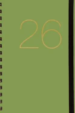 Almanakk 2026 A6 sort