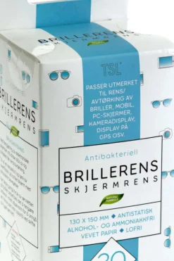 Antibakteriell brillerens/skjermrens