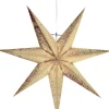 Antique LED-lys papir julestjerne