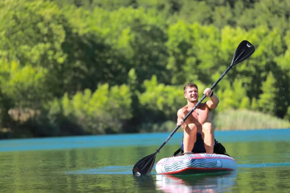 Aqua Marian Dual-tech 2-i-1 padleåre