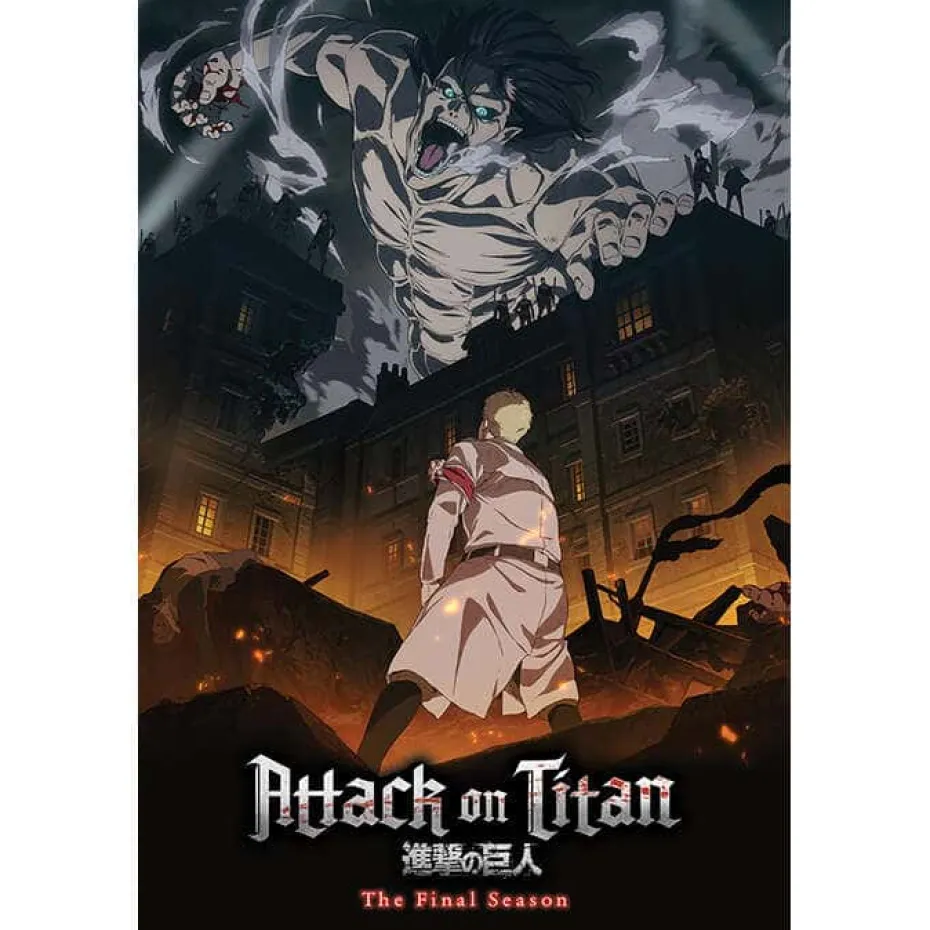 Attack on Titan S4 Eren Onslaught plakat