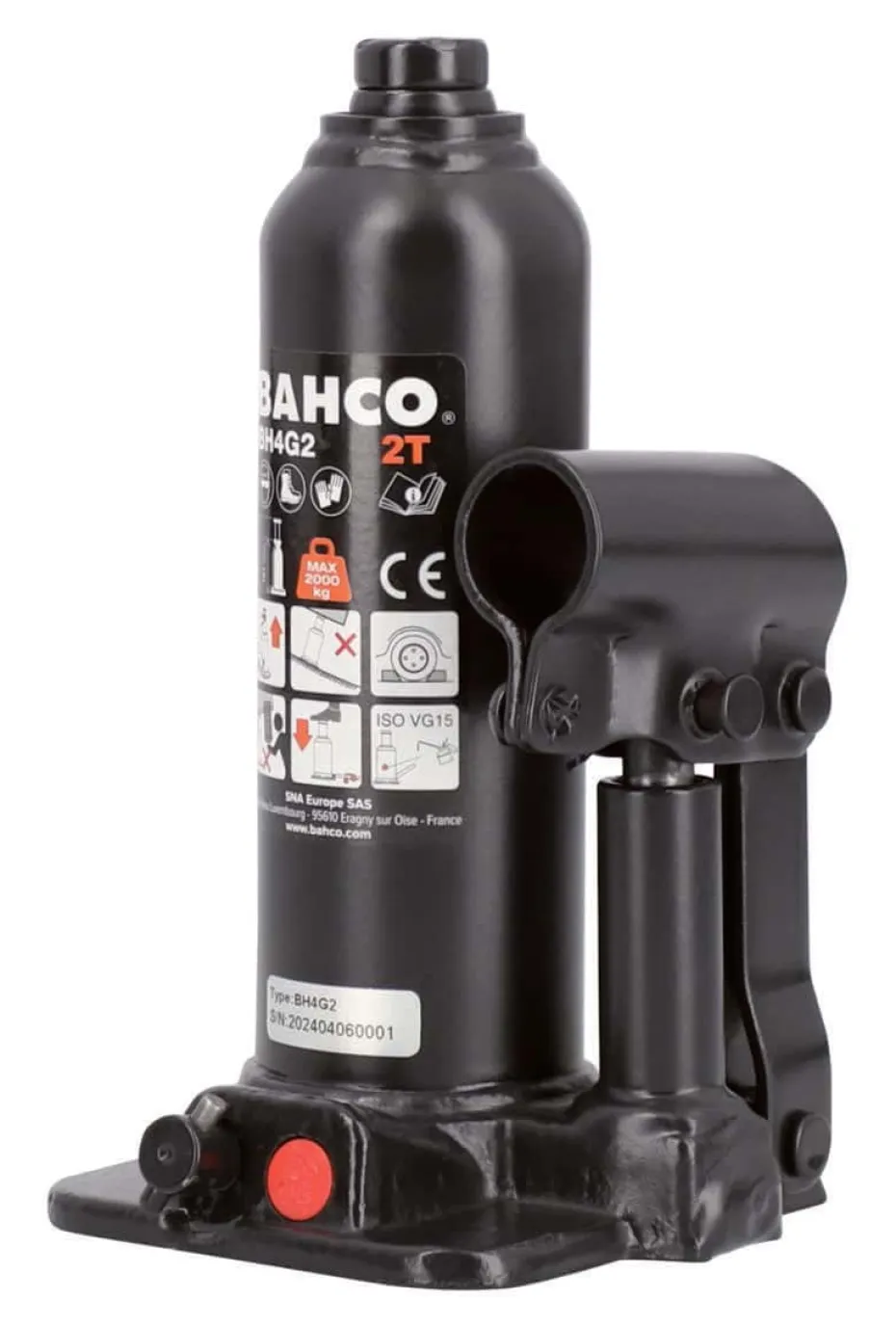 Bahco hydraulisk 2T flaskejekk