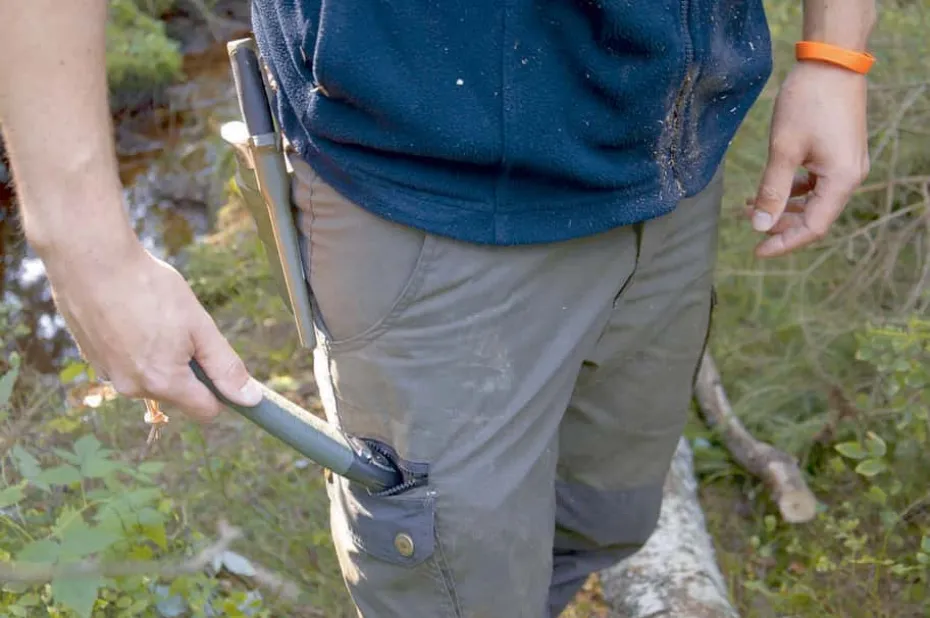 Bahco Laplander sammenleggbar tursag + kniv