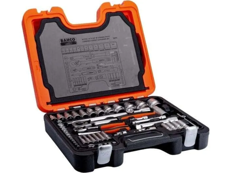 Bahco S910 1/2+1/4" pipesett 91 deler