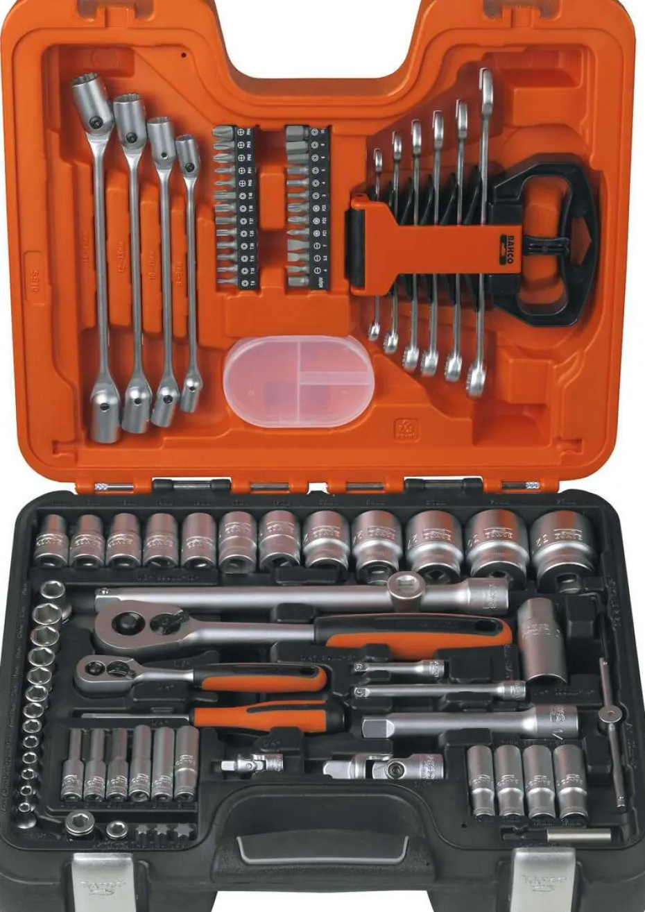 Bahco S910 1/2+1/4" pipesett 91 deler