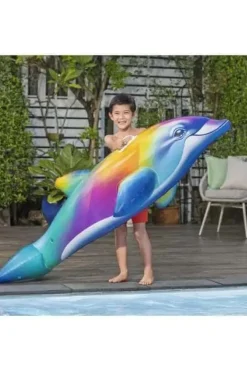 Bestway® Dolphin Daydream Ride-On badeleke