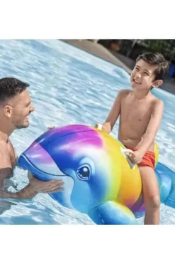 Bestway® Dolphin Daydream Ride-On badeleke