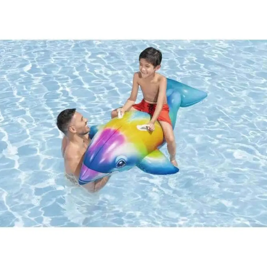 Bestway® Dolphin Daydream Ride-On badeleke