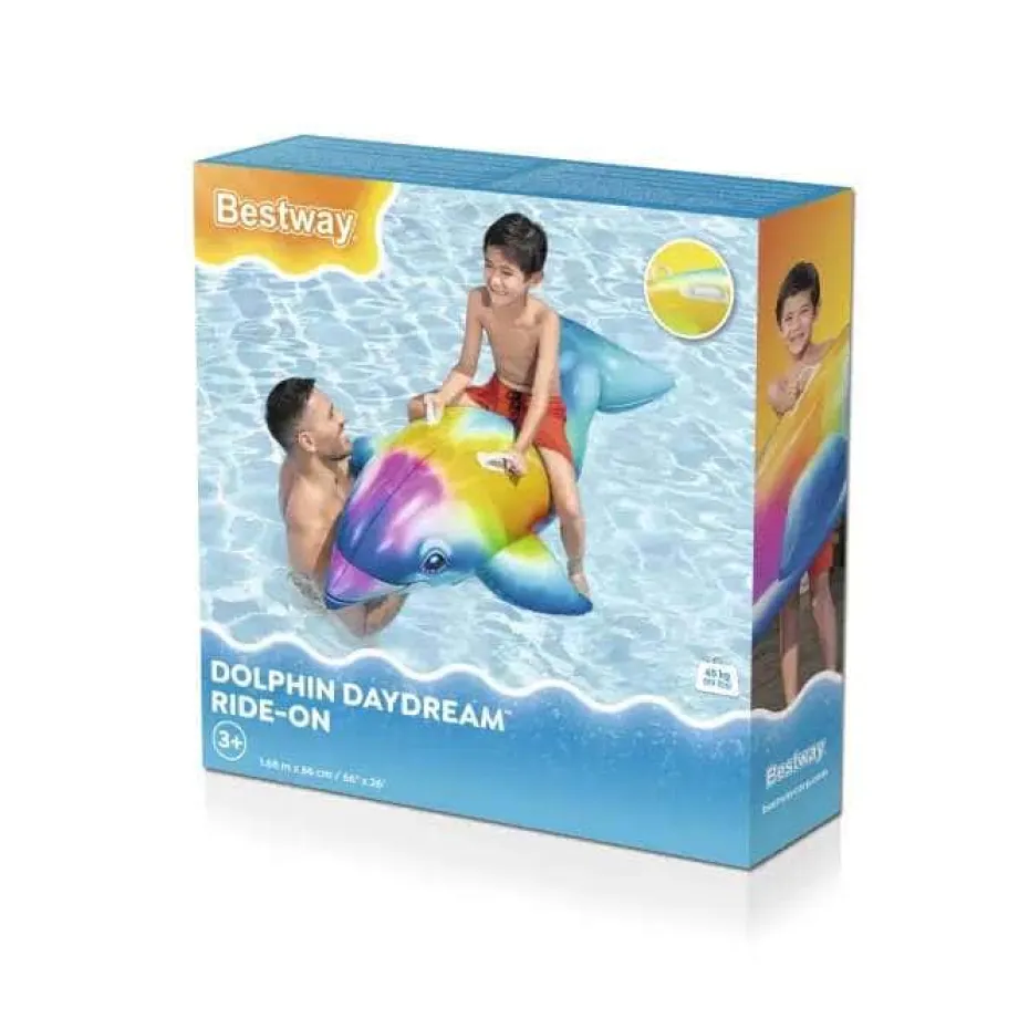 Bestway® Dolphin Daydream Ride-On badeleke