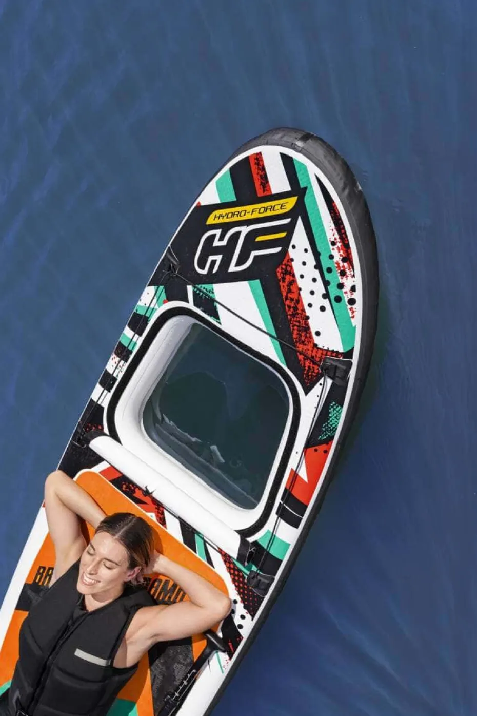 Bestway Hydro-Force™ Breeze Panorama™ oppblåsbart SUP-brett