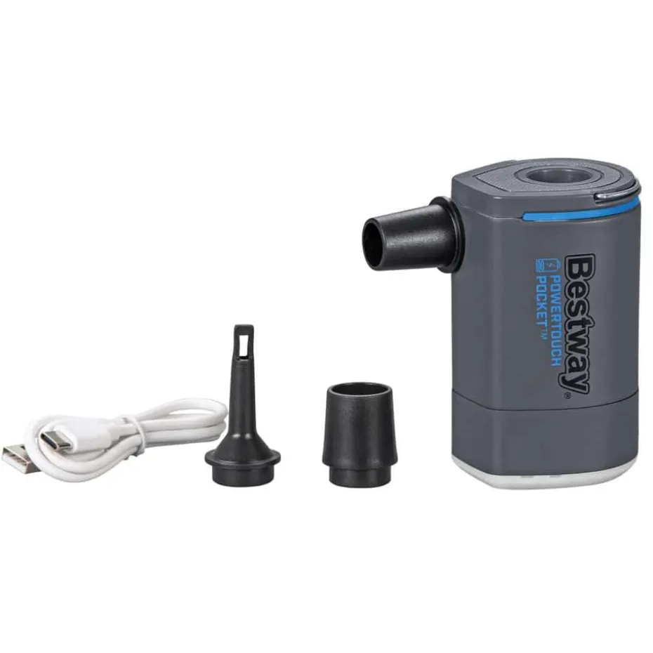 Bestway POWERTOUCH POCKET™ oppladbar elektrisk luftpumpe
