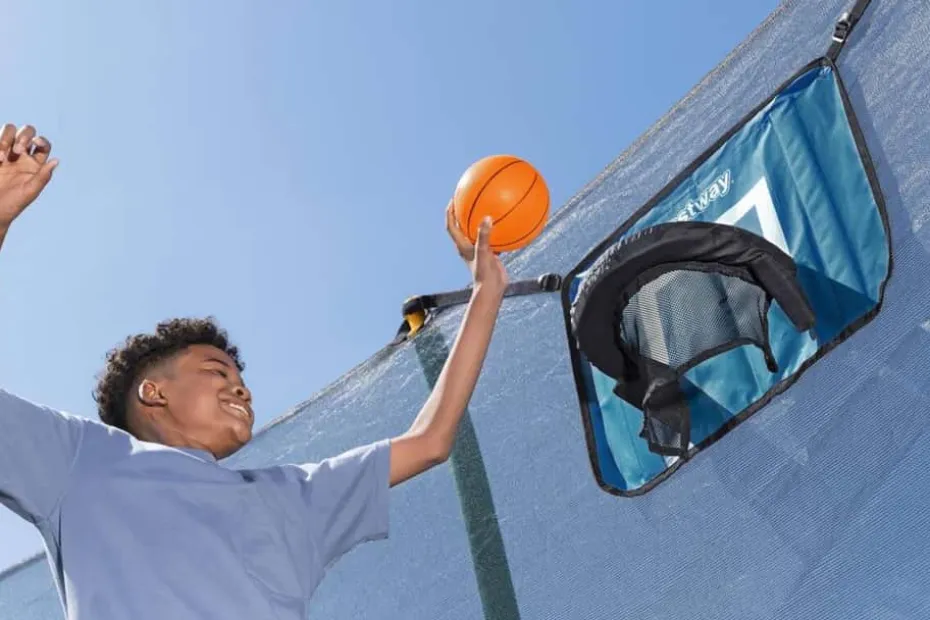Bestway Xtreme Air Trampoline Basketballspill