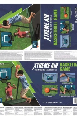 Bestway Xtreme Air Trampoline Basketballspill
