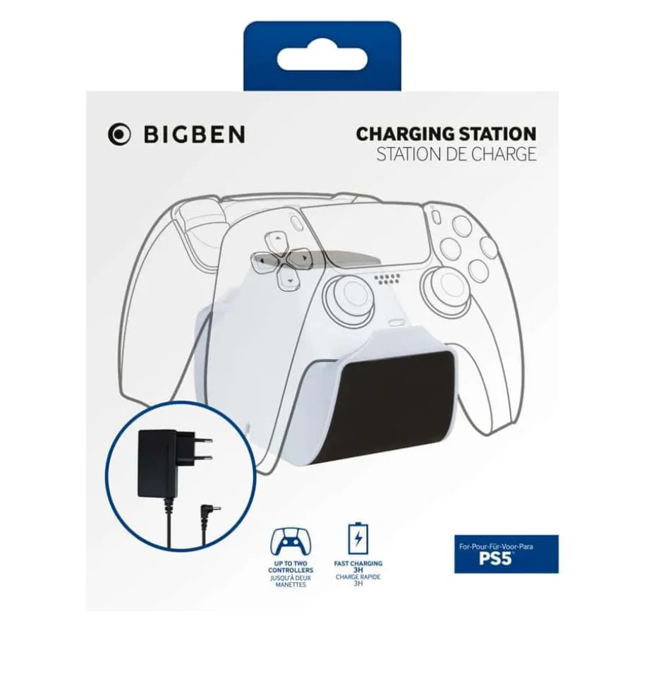 Big Ben Dual Charger ladestasjon for PS5™ DUALSENSE™-kontroll