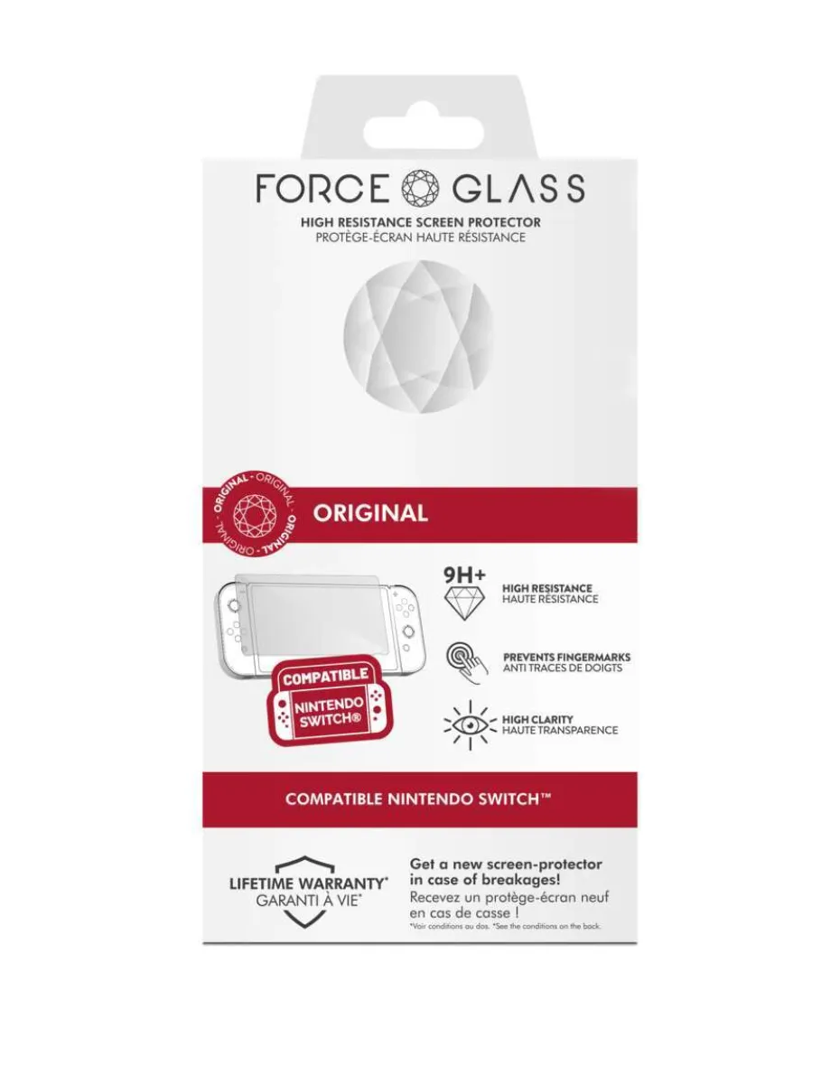 Big Ben Force Glass 2 skjermbeskytter til Nintendo Switch™