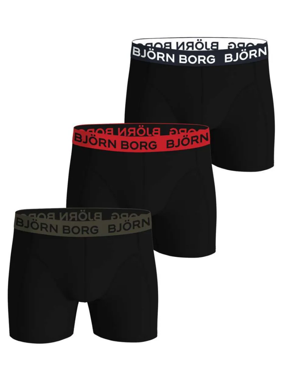Bjørn Borg Cotton Stretch boxer 3-pk herre