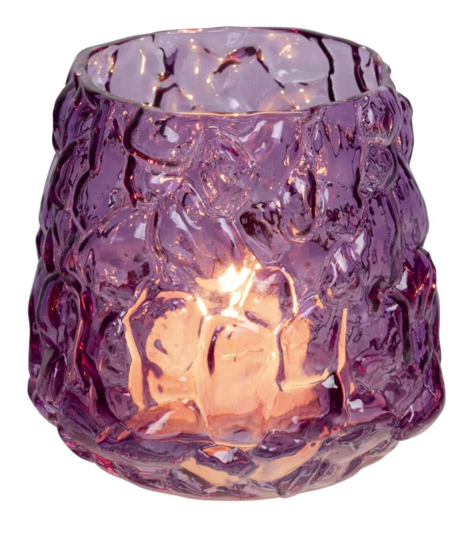 Boble telysglass