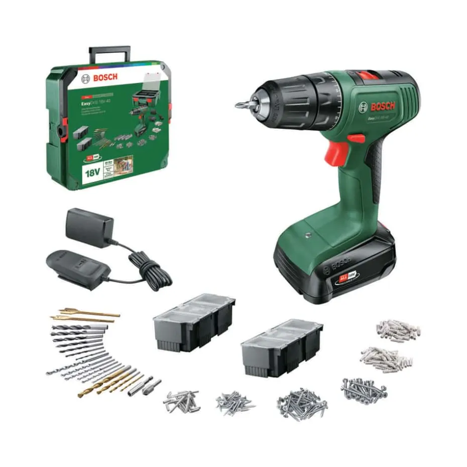 Bosch Easy drill 18V-40 + SystemBox m/batteri