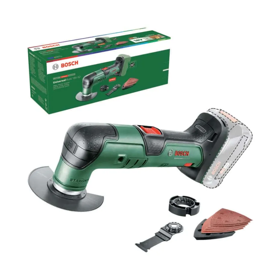 Bosch 18V-32 Universal mulitverkøy u/batteri