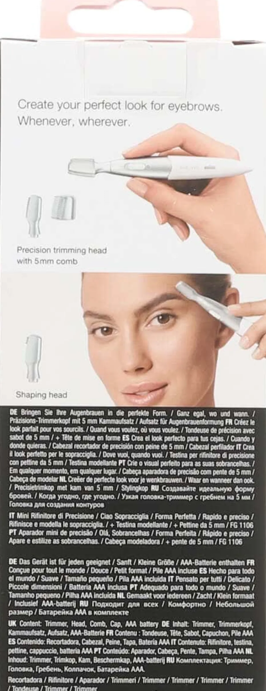 Braun FG1106 Eyebrow Mini Trimmer