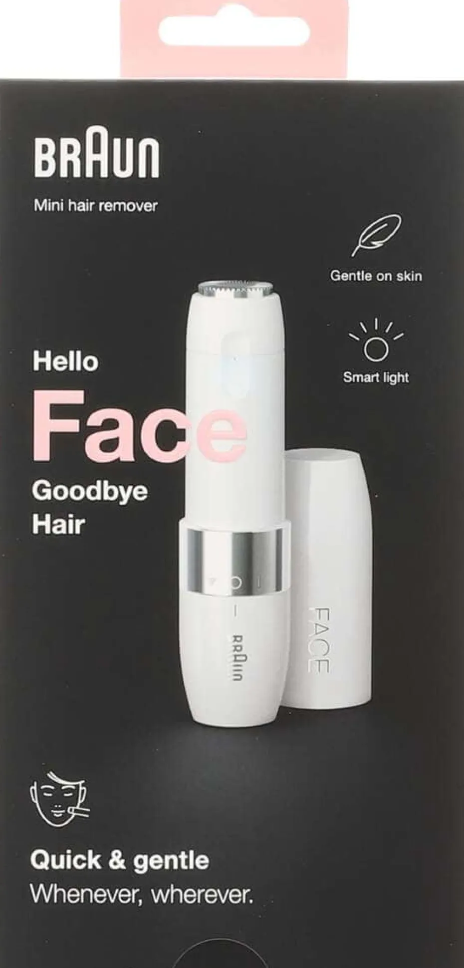 Braun FS1000 Face Mini hårtrimmer