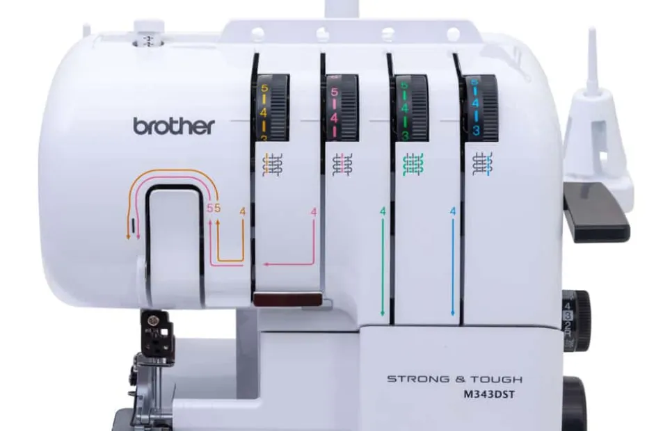 Brother M343DST Overlock symaskin