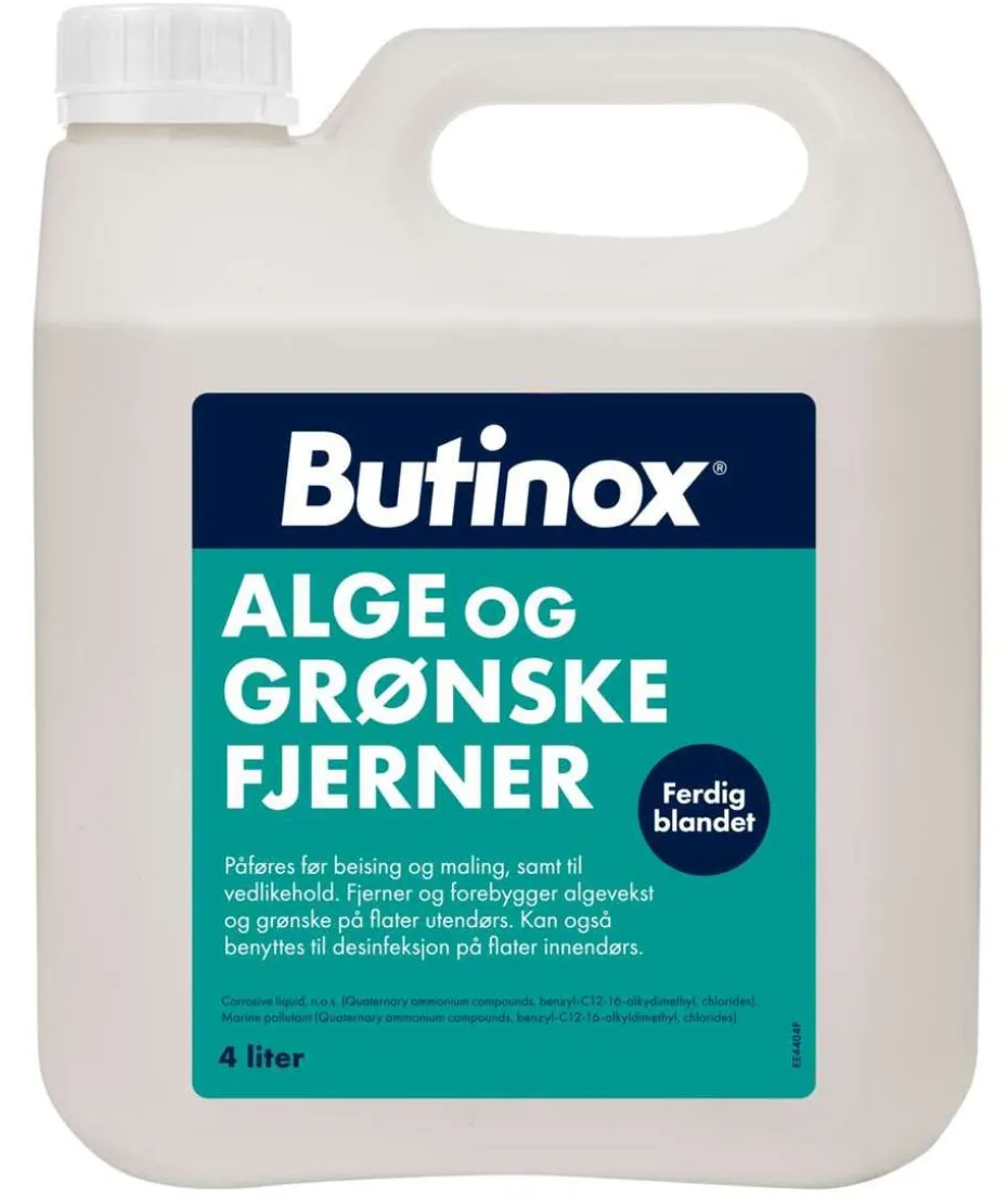 Butinox Alge og Grønskefjerner 4 liter