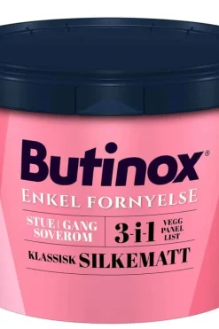 Butinox Klassisk 10/silkematt interiørmaling