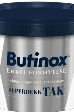Butinox Superdekk Tak 02/helmatt interiørmaling
