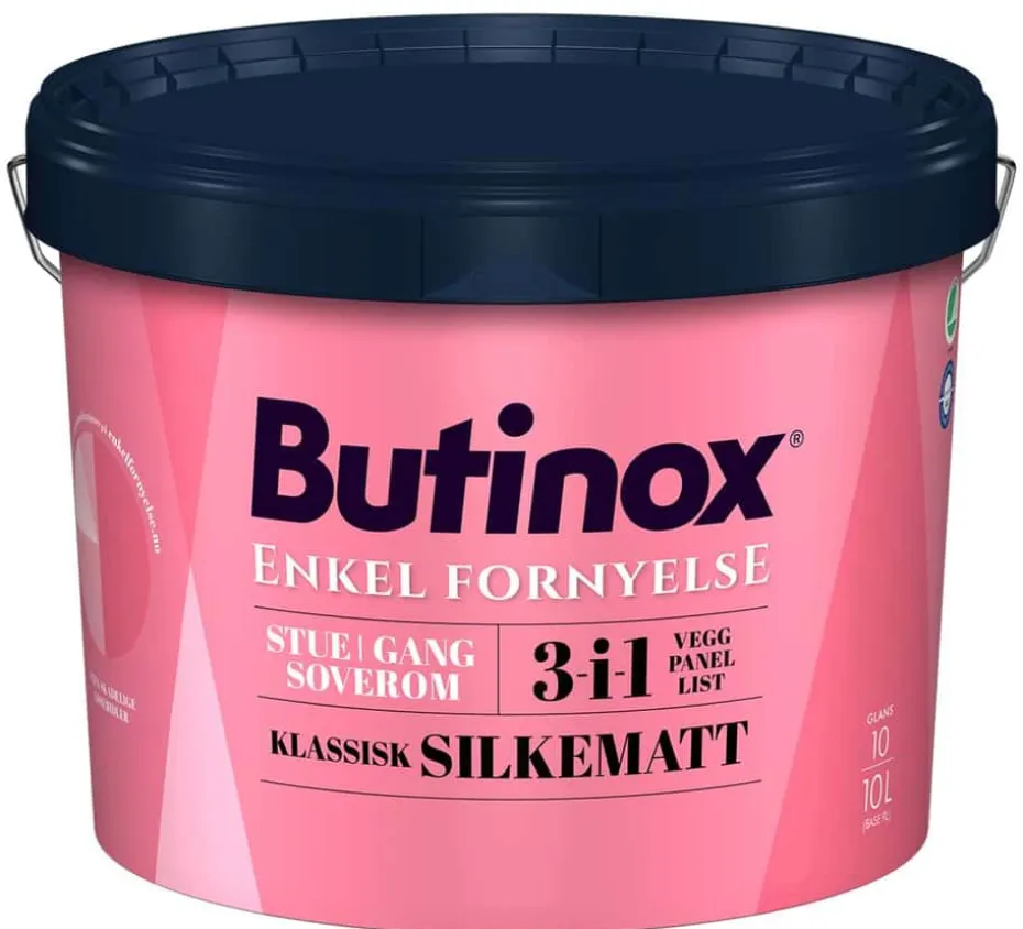 Butinox Klassisk 10/silkematt interiørmaling