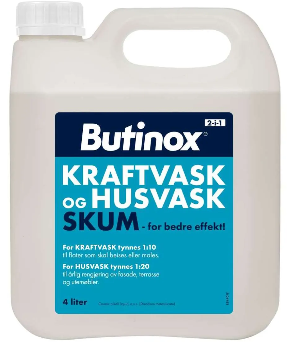 Butinox kraft- og husvask skum