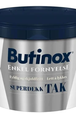 Butinox Superdekk Tak 02/helmatt interiørmaling