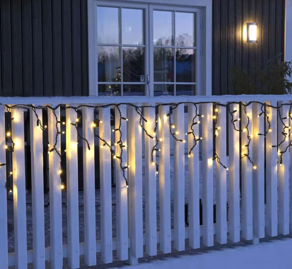 Bygg Sammen 100 LED istapp lysslynge