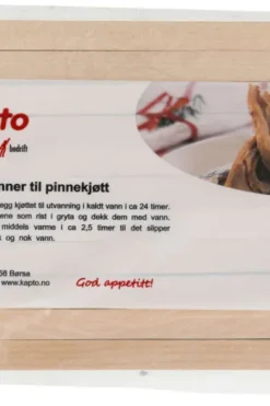 Capto bjørkepinner til pinnekjøtt 20 stk
