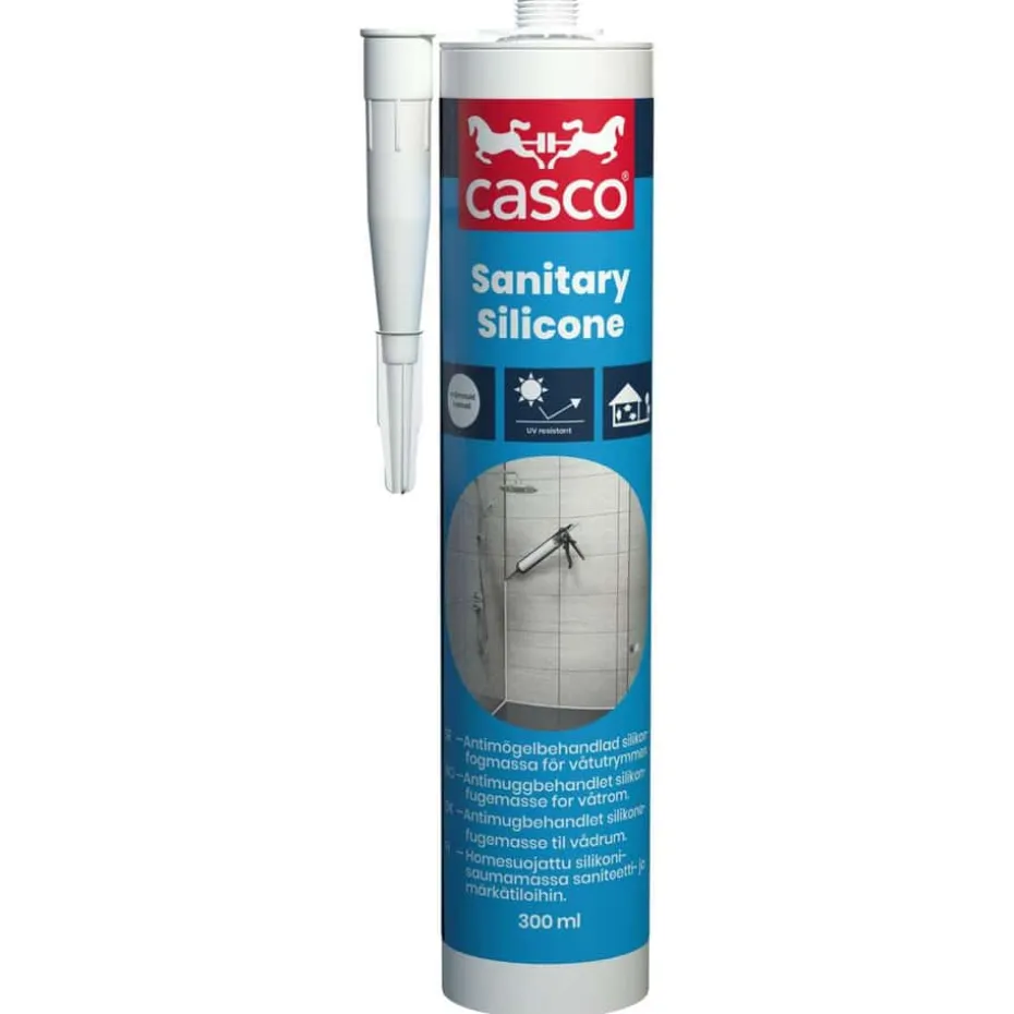 Casco Sanitary våtromssilikon