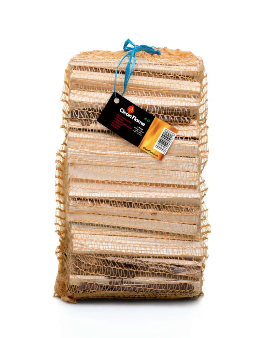 CleanFlame opptenningsved 4 kg
